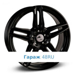 Replica Me82 R19 / 8J PCD 5x112 ET 43 ЦО 66.6 Литые Черный