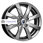 K&amp;K Джеминиоригинал КС617 R15 / 6J PCD 4x100 ET 48 ЦО 54.1 Литые Графит