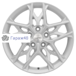 Khomen Wheels KHW1709 Octavia R17 / 7J PCD 5x112 ET 49 ЦО 57.1 Литые F-Silver