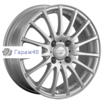 LS 899 R16 / 6.5J PCD 4x108 ET 26 ЦО 65.1 Литые Серебристый