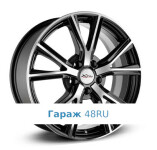 X'trike X-122 R18 / 7.5J PCD 5x120 ET 35 ЦО 72.6 Литые Черный с полированной лицевой поверхностью