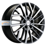 Khomen Wheels KHW1717 Qashqai R17 / 7J PCD 5x114.3 ET 40 ЦО 66.1 Литые Gray-FP