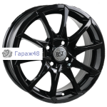RST R035 (Rio, Solaris) R15 / 6J PCD 4x100 ET 46 ЦО 54.1 Литые Черный с полированной лицевой поверхностью