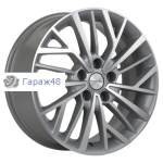 Khomen Wheels KHW1717 Kia K5 R17 / 7J PCD 5x114.3 ET 48 ЦО 67.1 Литые F-Silver-FP