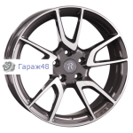 Replay LX187 R18 / 8J PCD 5x114.3 ET 30 ЦО 60.1 Литые Графит с полированной лицевой поверхностью