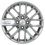 Khomen Wheels KHW1506 XRay R15 / 6J PCD 4x100 ET 37 ЦО 60.1 Литые G-Silver