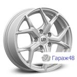 LS Up120 R16 / 6.5J PCD 5x114.3 ET 45 ЦО 60.1 Литые Серебристый