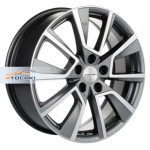 Khomen Wheels KHW1802 Chery Tiggo R18 / 7J PCD 5x108 ET 40 ЦО 60.1 Литые Gray-FP