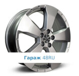 LegeArtis SB18 R17 / 7J PCD 5x100 ET 48 ЦО 56.1 Литые Графит
