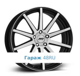 AEZ Straight R18 / 8J PCD 5x112 ET 35 ЦО 70.1 Литые Черный с полированной лицевой поверхностью