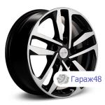 LS 1612 R16 / 6.5J PCD 5x108 ET 50 ЦО 63.35 Литые Черный с полированной лицевой поверхностью