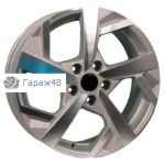 Khomen Wheels KHW1712 Changan/Geely/Lexus/Toyota R17 / 7J PCD 5x114.3 ET 45 ЦО 60.1 Литые F-Silver-FP