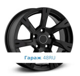 LegeArtis RN44 R15 / 6.5J PCD 5x114.3 ET 43 ЦО 66.1 Литые Черный матовый