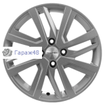 Khomen Wheels KHW1609 Vesta/Largus R16 / 6J PCD 4x100 ET 50 ЦО 60.1 Литые F-Silver