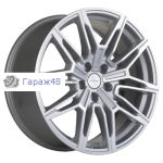 Khomen Wheels KHW1904 BMW Rear R19 / 9.5J PCD 5x112 ET 40 ЦО 66.6 Литые Brilliant Silver-FP