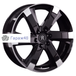 Replay KI334 R18 / 7J PCD 6x114.3 ET 39 ЦО 67.1 Литые Черный с полированной лицевой поверхностью