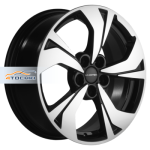 Khomen Wheels KHW1724 I40/CX5/ASX5 R17 / 7J PCD 5x114.3 ET 45 ЦО 67.1 Литые Black-FP
