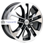 RST R116 R16 / 6.5J PCD 5x112 ET 46 ЦО 57.1 Литые Черный с полированной лицевой повехностью