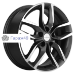 Khomen Wheels KHW1708 Chery Tiggo 7pro R17 / 6.5J PCD 5x108 ET 33 ЦО 60.1 Литые Gray-FP