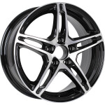 Venti 1518 V R15 / 6J PCD 4x98 ET 40 ЦО 58.6 Литые Черный с полированной лицевой повехностью