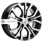 Khomen Wheels KHW1608 Changan CS35 R16 / 6.5J PCD 5x110 ET 46 ЦО 63.3 Литые Black-FP