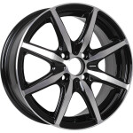 Venti 1515 R15 / 6J PCD 4x100 ET 48 ЦО 54.1 Литые Черный с полированной лицевой повехностью