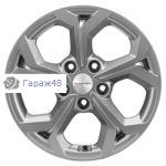 Khomen Wheels KHW1606 Huyndai/Kia R16 / 6.5J PCD 5x114.3 ET 50 ЦО 67.1 Литые Графит