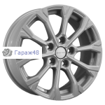 Khomen Wheels KHW1605 Renault/Nissan R16 / 6.5J PCD 5x114.3 ET 50 ЦО 66.1 Литые F-Silver