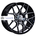 LS 1265 R18 / 8J PCD 5x114.3 ET 45 ЦО 67.1 Литые Черный с полированной лицевой поверхностью