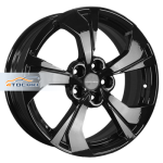 Khomen Wheels KHW1724 Nissan Juke R17 / 7J PCD 5x114.3 ET 35 ЦО 66.1 Литые Черный