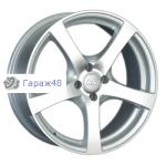 LS 357 R17 / 7J PCD 4x98 ET 28 ЦО 58.6 Литые Серебристый с полированной лицевой поверхностью
