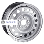 Trebl 7970 R15 / 6J PCD 4x114.3 ET 49 ЦО 56.6 Штампованные Серебристый