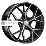 LS 1365 R16 / 7J PCD 4x114.3 ET 40 ЦО 67.1 Литые Черный с полированной лицевой поверхностью