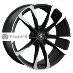 Replay B323 R21 / 9.5J PCD 5x112 ET 36 ЦО 66.6 Литые Черный матовый с полированной лицевой поверхностью