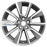 Khomen Wheels KHW1802 Sportage R18 / 7J PCD 5x114.3 ET 48.5 ЦО 67.1 Литые Gray-FP