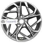 Khomen Wheels KHW1716 Sonata R17 / 7J PCD 5x114.3 ET 48 ЦО 67.1 Литые Gray-FP