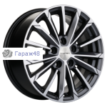Khomen Wheels KHW1611 Huyndai/Kia R16 / 6.5J PCD 5x114.3 ET 44 ЦО 67.1 Литые Gray-FP