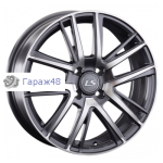 LS 917 R17 / 6.5J PCD 4x100 ET 41 ЦО 60.1 Литые Графит с полированной лицевой поверхностью