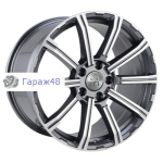 Replay A164 R20 / 9J PCD 5x112 ET 33 ЦО 66.6 Литые Графит с полированной лицевой поверхностью
