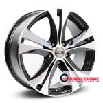 Neo 644 R16 / 6.5J PCD 5x114.3 ET 50 ЦО 66.1 Литые Черный с полированной лицевой поверхностью