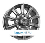 LegeArtis TY43 R17 / 8J PCD 5x150 ET 60 ЦО 110.1 Литые Графит