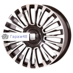 Lizardo XH593 R20 / 8.5J PCD 5x108 ET 45 ЦО 63.4 Литые Черный с алмазной обработкой лицевой части