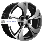 Khomen Wheels KHW1724 Jac/Москвич 3 R17 / 7J PCD 5x108 ET 40 ЦО 54.1 Литые Gray-FP