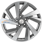 Khomen Wheels KHW1801 Xceed/CX3/5 R18 / 7.5J PCD 5x114.3 ET 45 ЦО 67.1 Литые Gray-FP