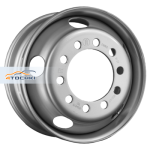 SRW 10/225/176/135 R17.5 / 6J PCD 10x225 ET 135 ЦО 176 Штампованные Серебристый