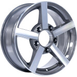 CrossStreet CR-25 R16 / 6.5J PCD 5x139.7 ET 35 ЦО 98.6 Литые Графит с полированной лицевой поверхностью