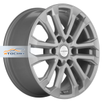 Khomen Wheels KHW1805 Tank 300/500 R18 / 7.5J PCD 6x139.7 ET 36 ЦО 100.1 Литые F-Silver