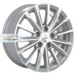Khomen Wheels KHW1611 Renault/Nissan R16 / 6.5J PCD 5x114.3 ET 50 ЦО 66.1 Литые F-Silver-FP