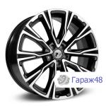 Replica JTR1 R20 / 8.5J PCD 5x108 ET 43 ЦО 60.1 Литые Черный с полированной лицевой поверхностью