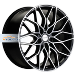 Khomen Wheels KHW1902 Mercedes R19 / 8.5J PCD 5x112 ET 38 ЦО 66.6 Литые Black-FP